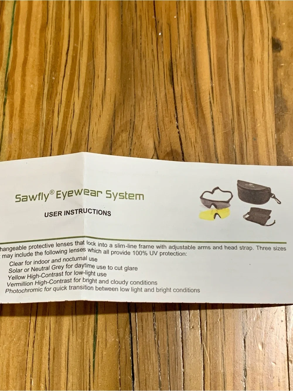 Revision Military Sawfly Ballistic Shooters DELUXE KIT 3-Lens Glasses System NEW